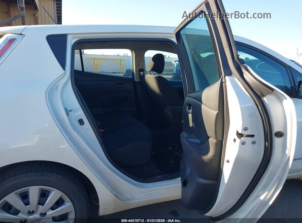 1N4BZ0CP4HC300079 2017 NISSAN LEAF White VIN կոդի պիտակի տեսք