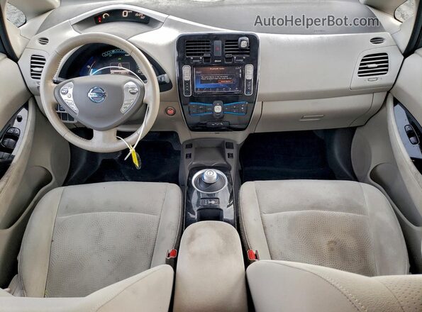 1N4BZ0CP4HC302897 2017 NISSAN LEAF Серебряный 