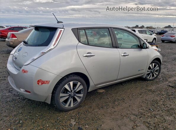 1N4BZ0CP4HC302897 2017 NISSAN LEAF Серебряный 