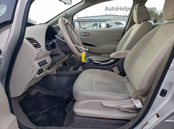 1N4BZ0CP4HC302897 2017 NISSAN LEAF Серебряный 