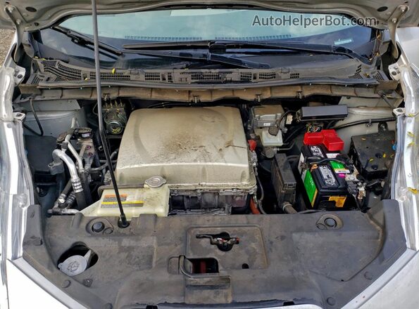 1N4BZ0CP4HC302897 2017 NISSAN LEAF Серебряный 