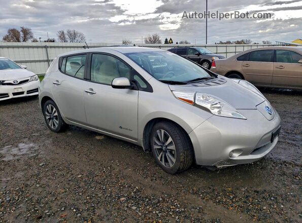 1N4BZ0CP4HC302897 2017 NISSAN LEAF Серебряный 