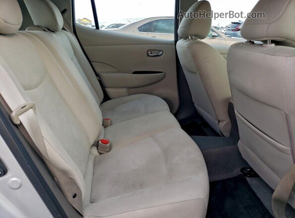 1N4BZ0CP4HC302897 2017 NISSAN LEAF Серебряный 