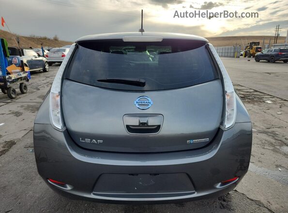 1N4BZ0CP4HC304231 2017 NISSAN LEAF Gray 