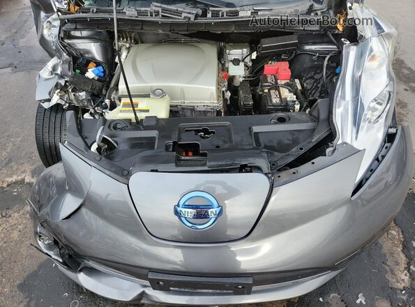 1N4BZ0CP4HC304231 2017 NISSAN LEAF Gray 