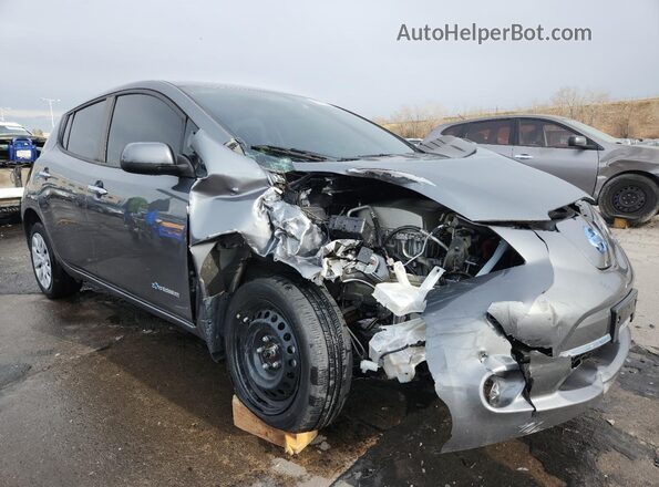 1N4BZ0CP4HC304231 2017 NISSAN LEAF Gray 