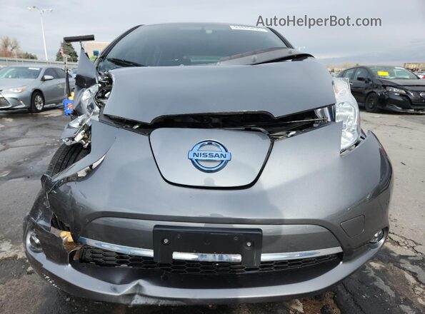 1N4BZ0CP4HC304231 2017 NISSAN LEAF Gray 