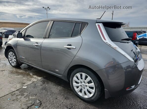 1N4BZ0CP4HC304231 2017 NISSAN LEAF Gray 