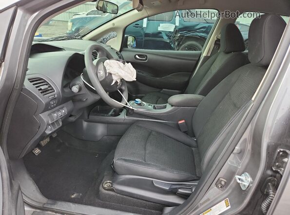 1N4BZ0CP4HC304231 2017 NISSAN LEAF Gray 