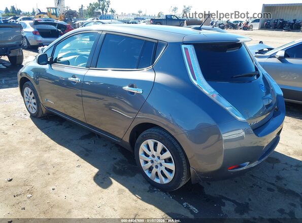 1N4BZ0CP4HC309106 2017 NISSAN LEAF Gray Rear left