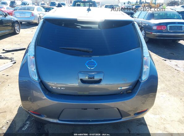 1N4BZ0CP4HC309106 2017 NISSAN LEAF Gray 