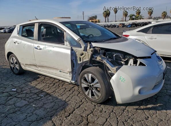 1N4BZ0CP6HC302500 2017 NISSAN LEAF White 