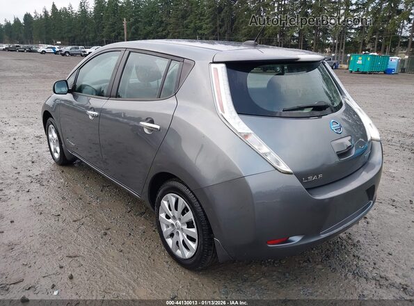 1N4BZ0CP9HC304967 2017 NISSAN LEAF Gray Հետևի ձախ