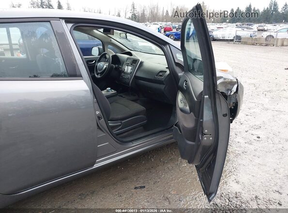 1N4BZ0CP9HC304967 2017 NISSAN LEAF Gray Սալոնի դիմացի տեսք