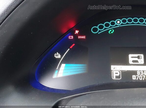 1N4BZ0CP9HC304967 2017 NISSAN LEAF Gray 