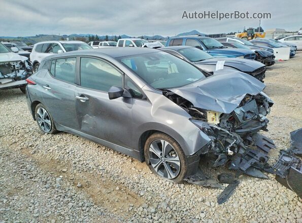 1N4BZ1CP5LC300669 2020 NISSAN LEAF Gray Przód prawy