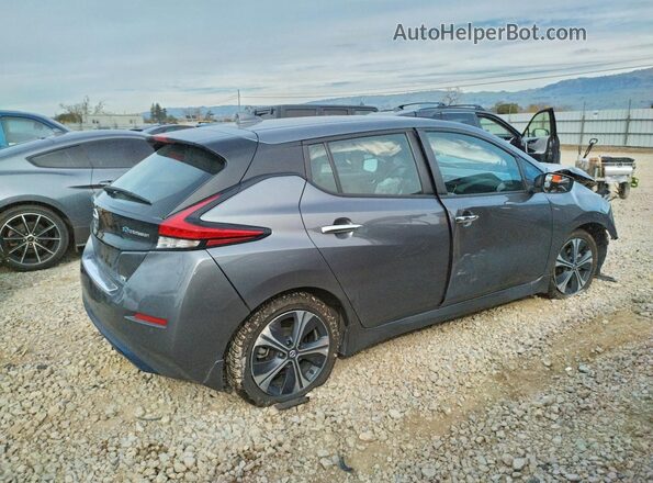1N4BZ1CP5LC300669 2020 NISSAN LEAF Gray Tył prawy