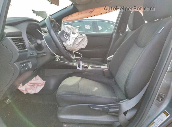 1N4BZ1CP5LC300669 2020 NISSAN LEAF Gray Widok wnętrza z przodu