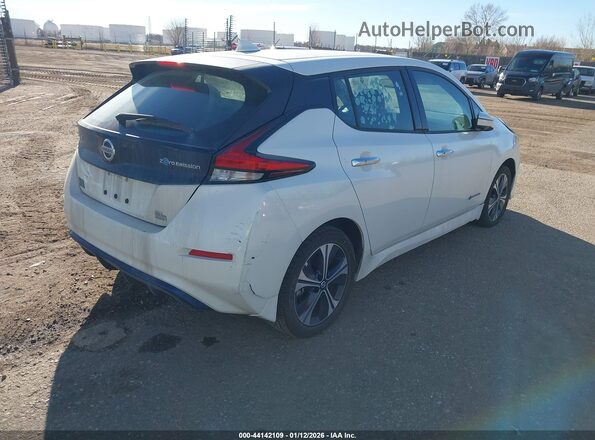 1N4BZ1CP6KC320167 2019 NISSAN LEAF White Rear right