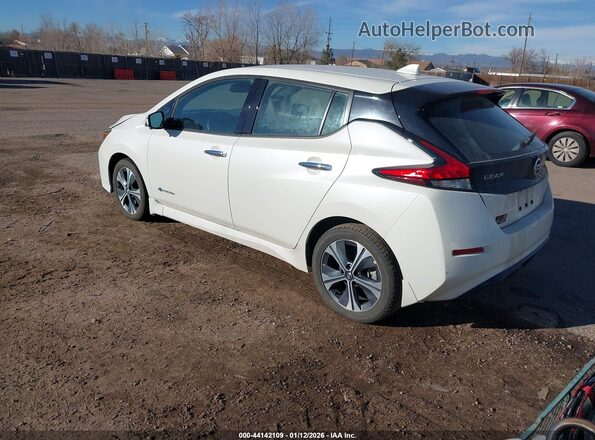 1N4BZ1CP6KC320167 2019 NISSAN LEAF White Rear left
