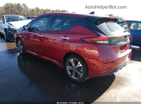 1N4BZ1CP8LC302383 2020 NISSAN LEAF Red უკანა მარცხენა