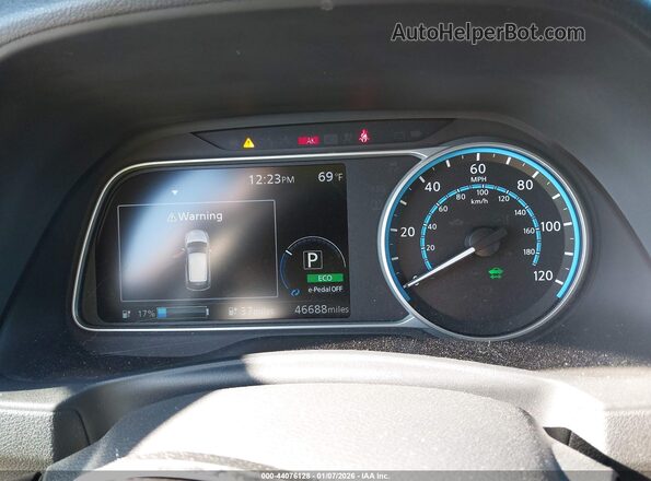 1N4BZ1CV2MC555733 2021 NISSAN LEAF Black Vista de los asientos traseros