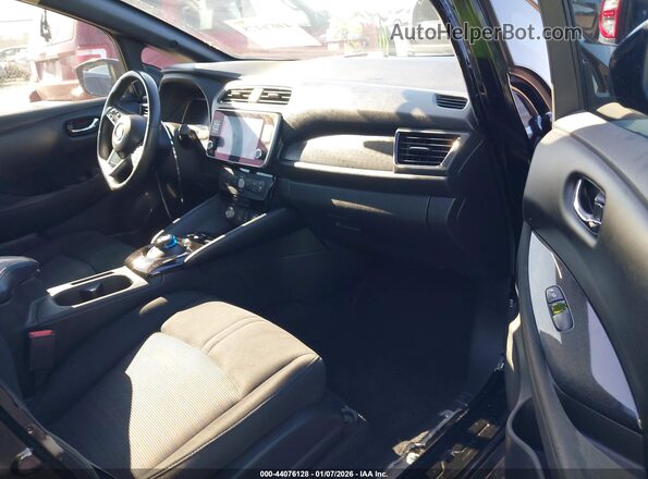 1N4BZ1CV2MC555733 2021 NISSAN LEAF Black Vista interior delantera