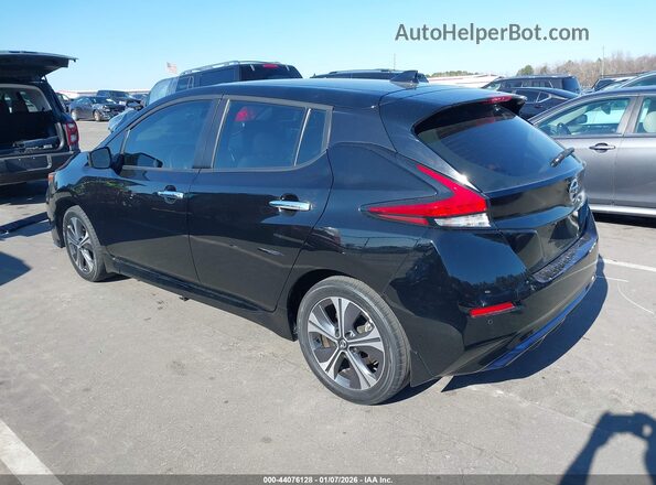 1N4BZ1CV2MC555733 2021 NISSAN LEAF Black Trasero izquierdo