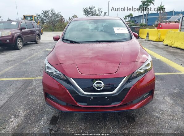 1N4BZ1CV5MC552518 2021 NISSAN LEAF Red 