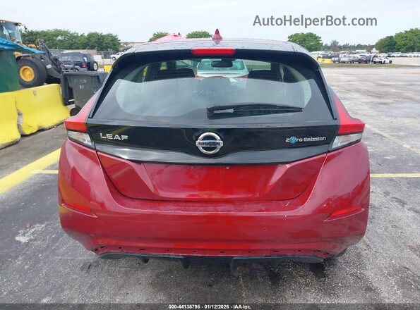 1N4BZ1CV5MC552518 2021 NISSAN LEAF Red 