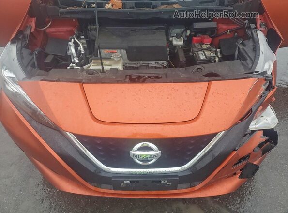1N4BZ1CV5NC553475 2022 NISSAN LEAF Orange 