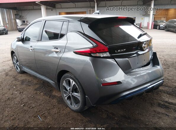 1N4BZ1CV7MC551189 2021 NISSAN LEAF Gray უკანა მარცხენა