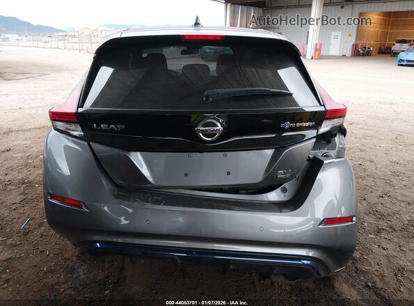 1N4BZ1CV7MC551189 2021 NISSAN LEAF Gray წინა ხედი