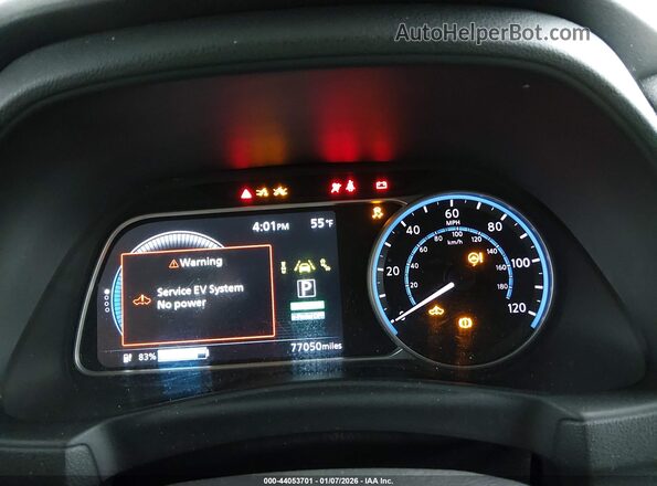 1N4BZ1CV7MC551189 2021 NISSAN LEAF Gray უკანა სავარძლების ხედი
