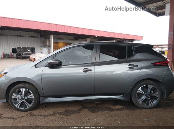 1N4BZ1CV7MC551189 2021 NISSAN LEAF Gray სალონის 360-გრადუსიანი ხედი