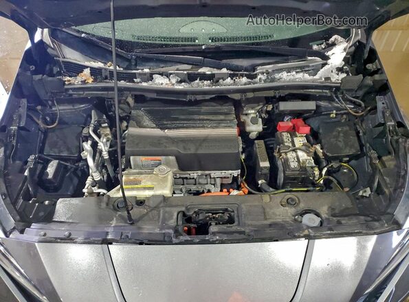 1N4BZ1DV0MC556202 2021 NISSAN LEAF Gray Սալոնի հետևի տեսք