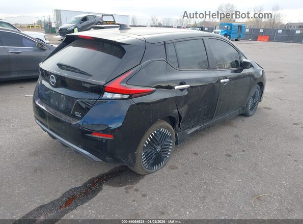 1N4CZ1CV3RC553744 2024 NISSAN LEAF Черный Задняя правая четверть