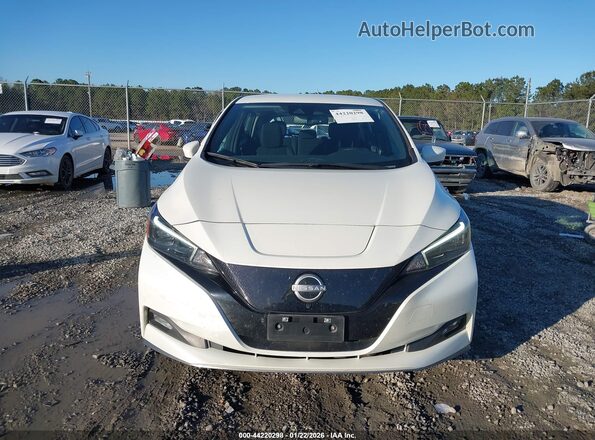 1N4CZ1CV6PC558739 2023 NISSAN LEAF White Սարքավորումների վահանակի տեսք