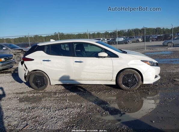 1N4CZ1CV6PC558739 2023 NISSAN LEAF White Սալոնի հետևի տեսք