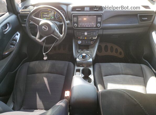 1N4CZ1CV6PC562192 2023 NISSAN LEAF Black Dashboard view