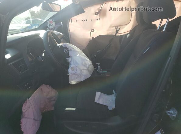 1N4CZ1CV7PC555848 2023 NISSAN LEAF Black Вид салону спереду