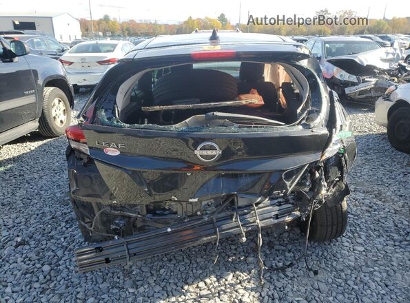 1N4CZ1CV7PC555848 2023 NISSAN LEAF Black Вид ззаду