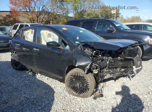 1N4CZ1CV7PC555848 2023 NISSAN LEAF Black Передня права чверть
