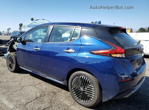 1N4CZ1CV7RC553603 2024 NISSAN LEAF Синий Задняя левая четверть