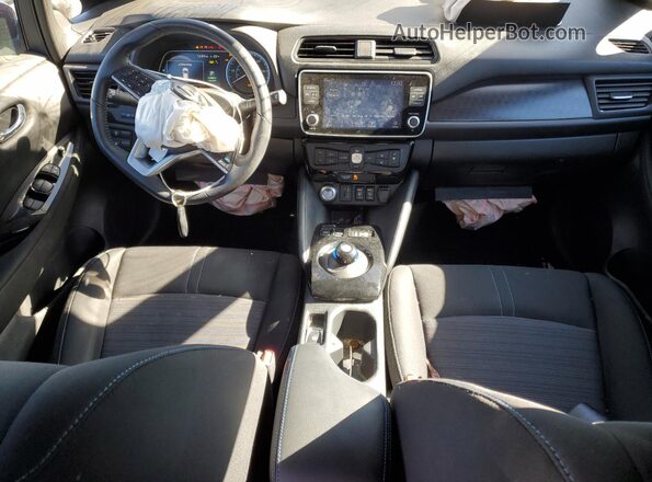 1N4CZ1CV7SC558774 2025 NISSAN LEAF Maroon წინა პანელის ხედი