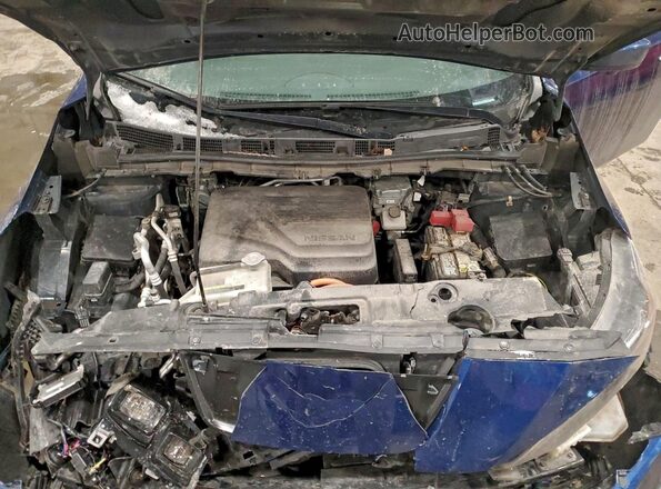 1N4CZ1CV9SC550370 2025 NISSAN LEAF Blue Widok wnętrza z tyłu