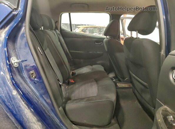 1N4CZ1CV9SC550370 2025 NISSAN LEAF Blue Widok tylnych siedzeń