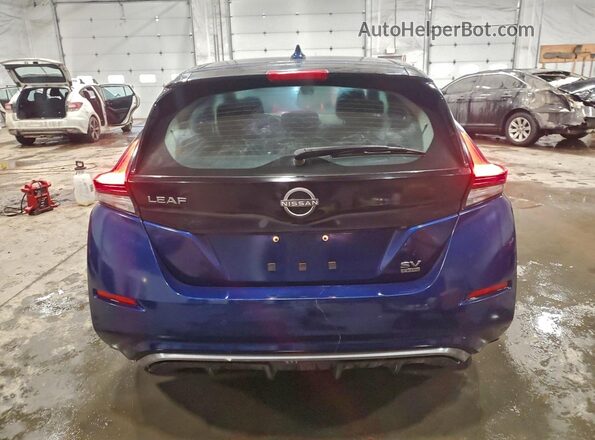 1N4CZ1CV9SC550370 2025 NISSAN LEAF Blue Widok z tyłu