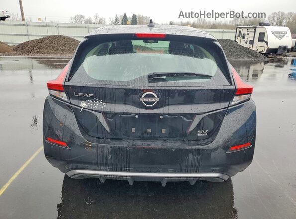 1N4CZ1CVXSC559658 2025 NISSAN LEAF Black Rear view