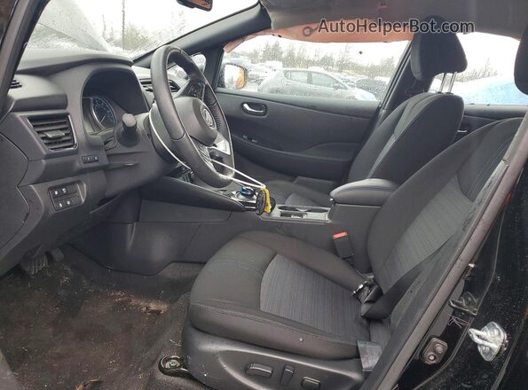 1N4CZ1CVXSC559658 2025 NISSAN LEAF Black Front interior view